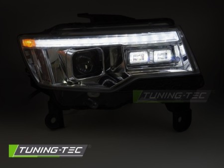 CHRYSLER JEEP GRAND CHEROKEE 14-21 CHROME TUBE LIGHT SEQ