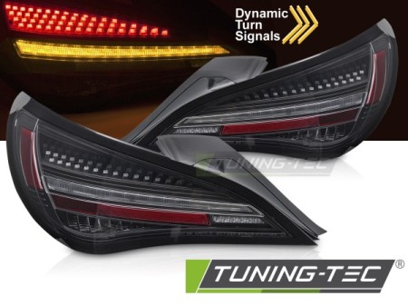 LED TAIL LIGHTS SEQ BLACK fits MERCEDES CLA C117 13-19 OE LED