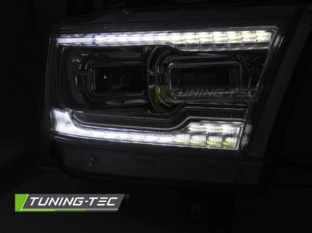 FULL LED HEADLIGHTS CHROME fits DODGE RAM 19-22