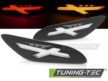 REAR DIRECTION BLACK LED fits VESPA SPRINT / PRIMAVERA 150cc