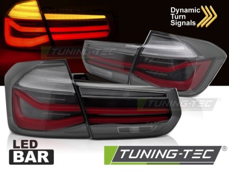 LED BAR SEQ TAIL LIGHTS SMOKE fits BMW F30 11-18