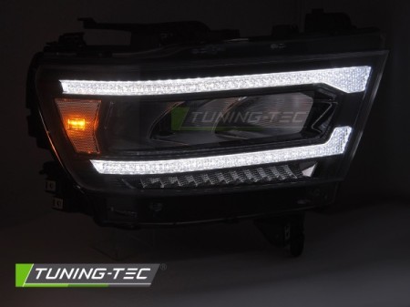 LED HEADLIGHTS DRL SEQ fits DODGE RAM 19-22