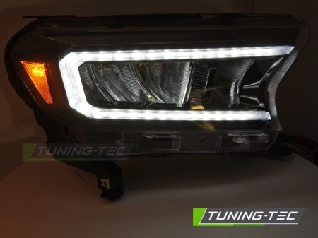 LED HEADLIGHTS BLACK fits FORD RANGER V 16-22