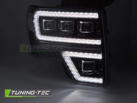 FORD F150 MK12 08-14 FULL LED BLACK DRL SEQ