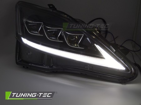 FULL LED HEADLIGHTS LEXUS IS 06-13 LED BLACK