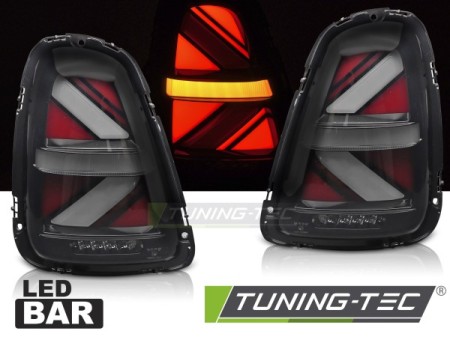 LED TAIL LIGHTS SMOKE fits MINI COOPER R56 R57 R58 R59 06-14 