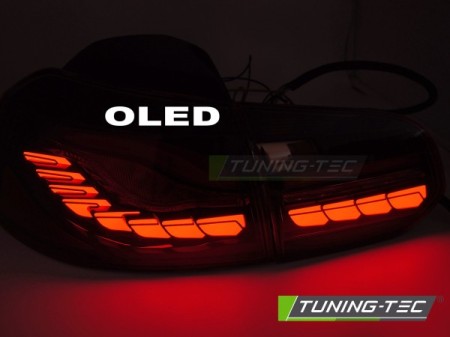 LED TAIL LIGHTS SMOKE LED OLED fits VW GOLF 6 08-13
