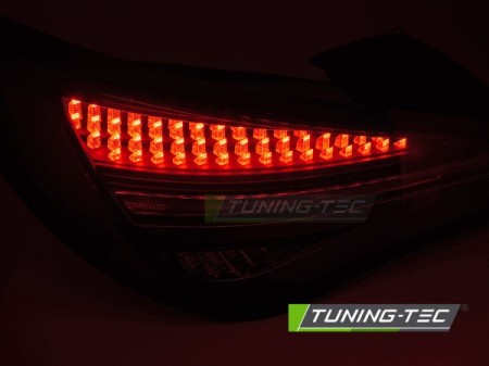 LED TAIL LIGHTS SEQ BLACK RED SMOKE fits MERCEDES CLA C117 13-16 OE BULB