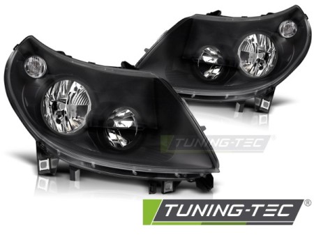HEADLIGHTS BLACK fits DUCATO / BOXER / JUMPER 10-14