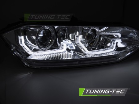 VW POLO VI 2G 17-21  SEQ LED DRL CHROME