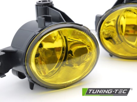 FOG LIGHTS YELLOW fits BMW E87 X1 E84 X3 E83 X5 E70