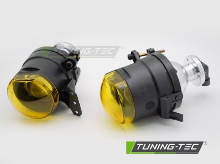 PROJECTOR FOG LIGHTS YELLOW fits BMW E90 E60 E63 X3 E83