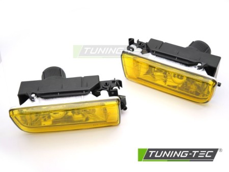 FOG LIGHTS YELLOW fits BMW E36 90-99