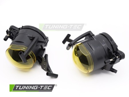 FOG LIGHTS YELLOW fits BMW E60/E61 03-10 SEDAN / TOURING