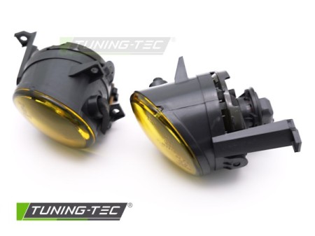 FOG LIGHTS YELLOW fits VW CADDY / EOS / TIGUAN / TOURAN / GOLF PLUS
