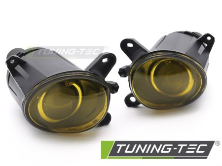 FOG LIGHTS YELLOW fits VW PASSAT B5 3BG 00-05 
