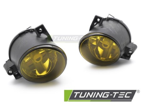 FOG LIGHTS YELLOW fits SEAT IBIZA 06-08 / LEON 05-09 / ALTEA 04-09 / CORDOBA / TOLEDO