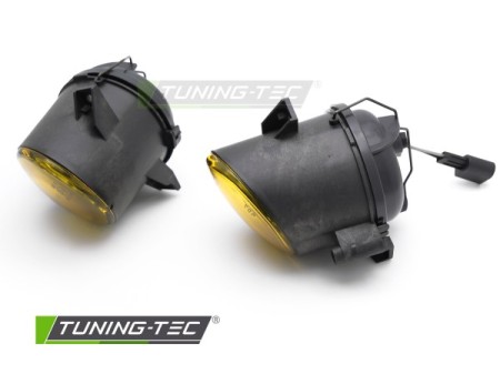 FOG LIGHTS YELLOW fits SEAT IBIZA 06-08 / LEON 05-09 / ALTEA 04-09 / CORDOBA / TOLEDO