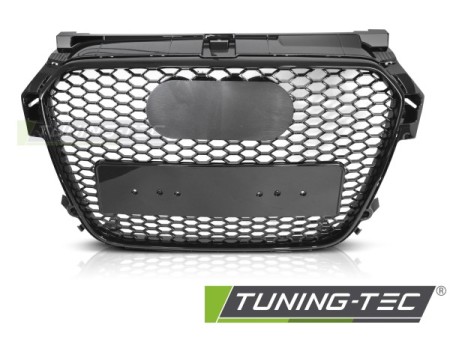 GRILLE SPORT GLOSSY BLACK PDC fits AUDI A1 8X 10-14