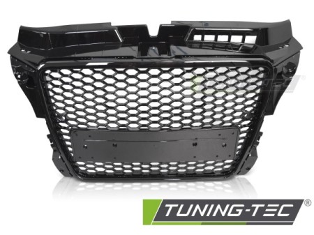GRILLE SPORT GLOSSY BLACK PDC fits AUDI A3 8P 08-12