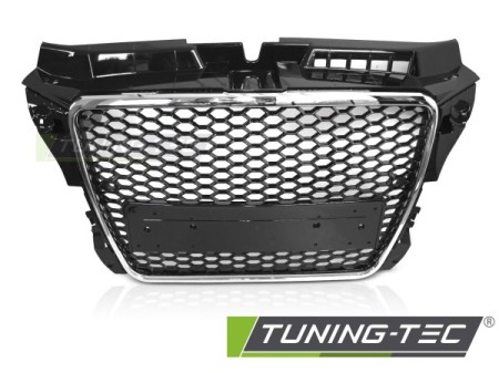 GRILLE SPORT BLACK CHROME PDC fits AUDI A3 8P 08-12