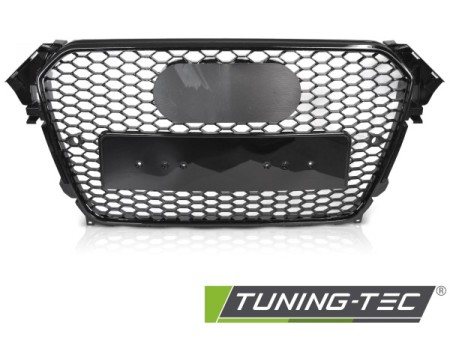 GRILLE SPORT GLOSSY BLACK PDC fits AUDI A4 B8 12-15