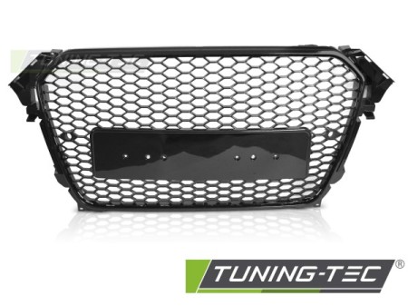 GRILLE SPORT GLOSSY BLACK PDC fits AUDI A4 B8 12-15