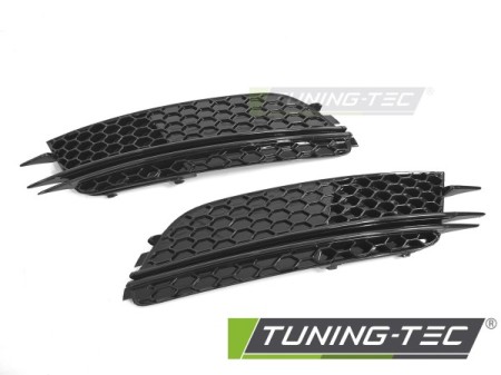 FOG LIGHT COVER GLOSSY BLACK fits AUDI A6 C7 11-14