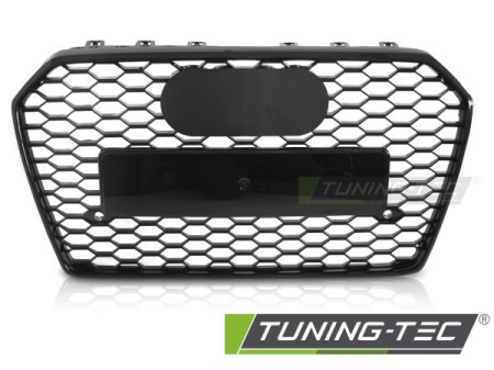 GRILLE SPORT GLOSSY BLACK PDC fits AUDI A6 C7 14-18
