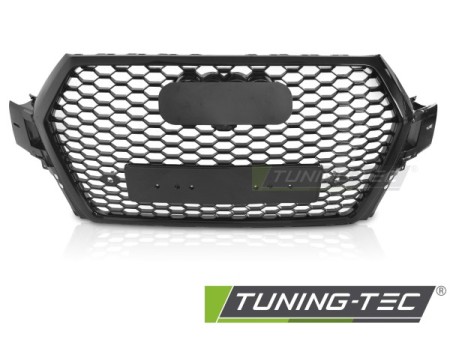 GRILLE SPORT STYLE GLOSSY BLACK PDC fits AUDI Q7 4M 15-19