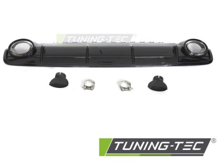 DIFFUSOR TWIN OUTLET SPORT STYLE fits AUDI Q7 4M 15-19