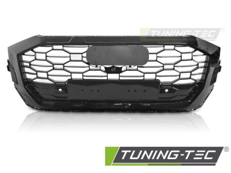 GRILLE SPORT STYLE GLOSSY BLACK PDC fits AUDI Q8 18-23