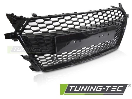 GRILLE SPORT STYLE GLOSSY BLACK PDC fits AUDI TT 8S 14-18