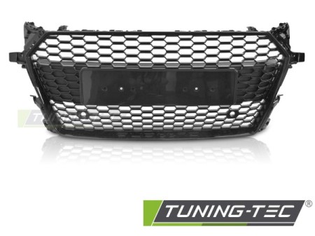 GRILLE SPORT STYLE GLOSSY BLACK PDC fits AUDI TT 8S 14-18