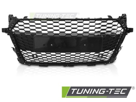 GRILLE SPORT STYLE GLOSSY BLACK PDC fits AUDI TT 8S 14-18