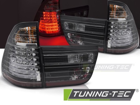 LED TAIL LIGHTS BLACK fits BMW X5 E53 09.99-10.03
