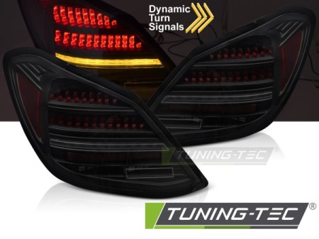 LED TAIL LIGHTS SMOKE RED SEQ fits MERCEDES C-CLASS W205 14-21