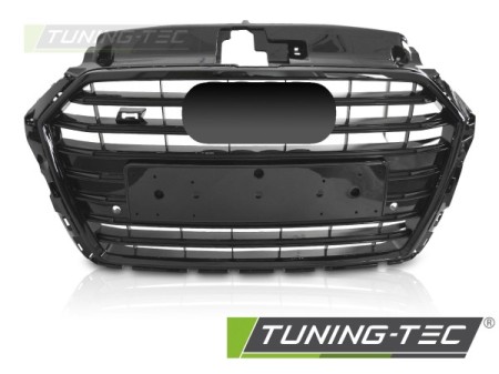 GRILLE SPORT S STYLE GLOSSY BLACK PDC fits AUDI A3 8V 17-20
