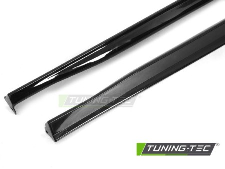 SIDE SKIRTS SPORT GLOSSY BLACK fits VW GOLF 8 19-24