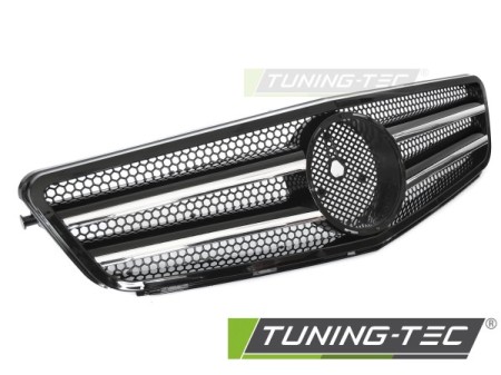 GRILLE SPORT BLACK CHROME fits MERCEDES W204 / S204 07-14