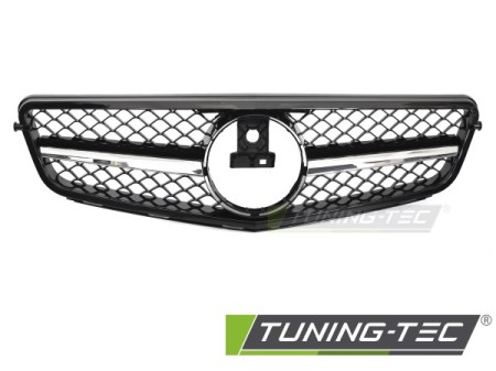 GRILLE SPORT BLACK CHROME fits MERCEDES W204 / S204 07-14