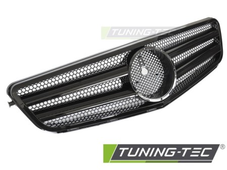 GRILLE SPORT GLOSSY BLACK fits MERCEDES W204 / S204 07-14