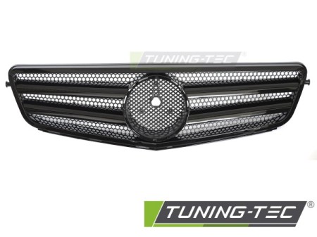 GRILLE SPORT GLOSSY BLACK fits MERCEDES W204 / S204 07-14