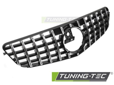 GRILLE SPORT BLACK CHROME fits MERCEDES W204 / S204 07-14