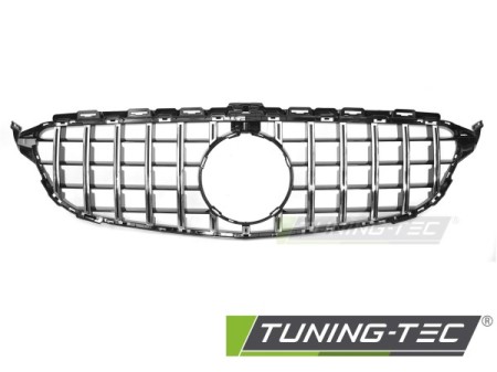 GRILLE SPORT BLACK CHROME fits MERCEDES W205 14-21 / S205 14-21 / C205 15-23 / A205 16-23