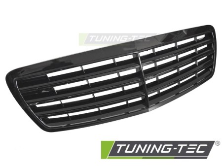 GRILLE GLOSSY BLACK fits MERCEDES W211 / S211 02-06