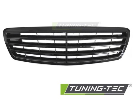 GRILLE GLOSSY BLACK fits MERCEDES W211 / S211 02-06