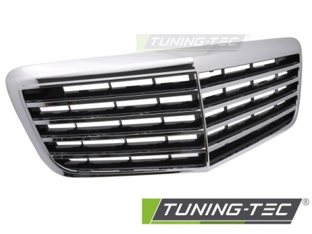 GRILLE CHROME BLACK fits MERCEDES W211 / S211 06-09