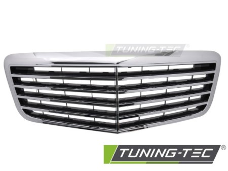GRILLE CHROME BLACK fits MERCEDES W211 / S211 06-09