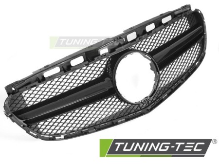 GRILLE GLOSSY BLACK fits MERCEDES W212 / S212 13-16